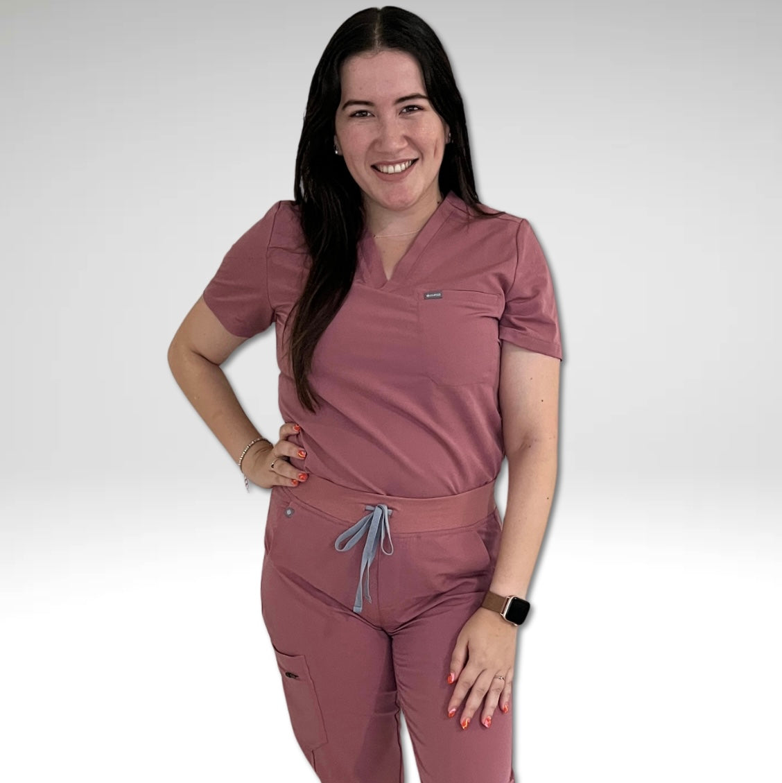 Valentina Slim Scrub Top